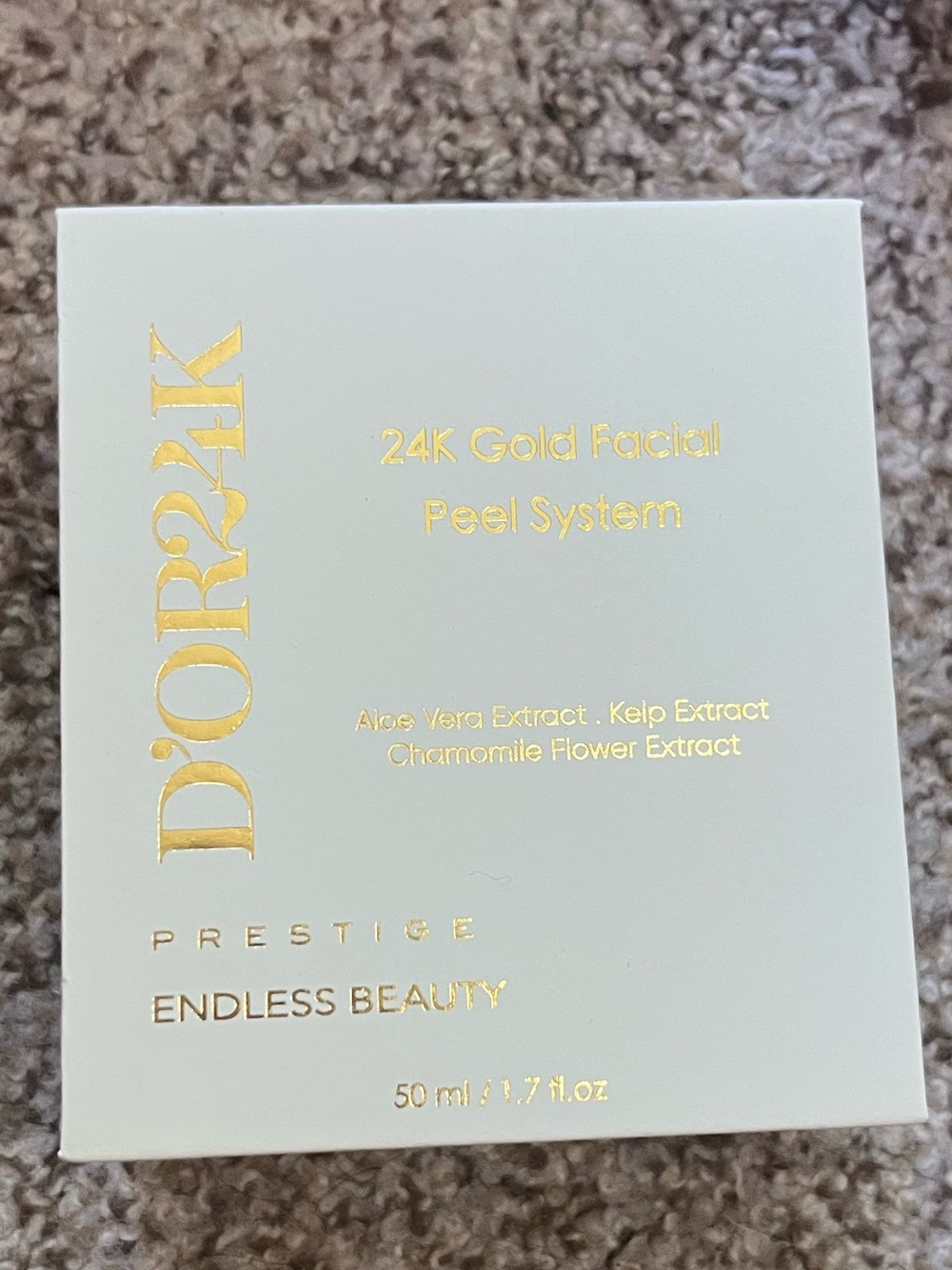 D’OR24K Prestige 24K Gold Facial Peel System – 50ml